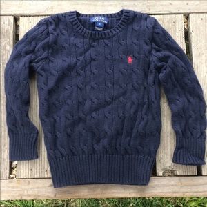 Polo Ralph Lauren Cable Knit Cotton Sweater 4T